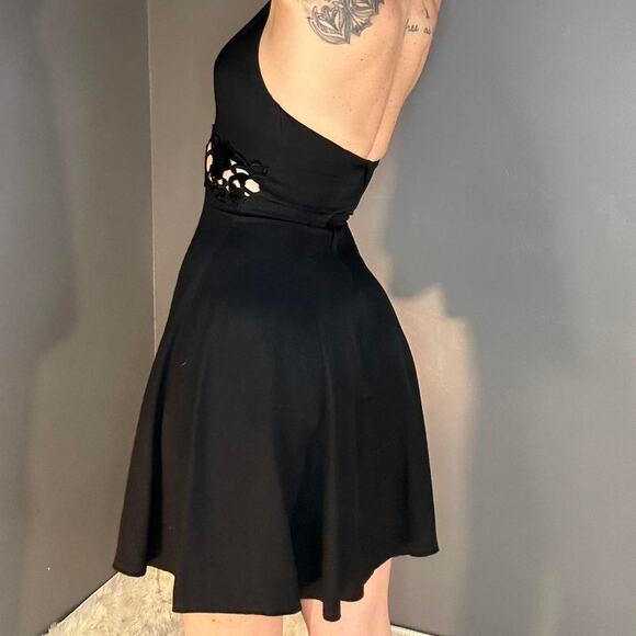 Vintage Gunne Sax Jessica McClintock Mini Dress - Picture 1 of 8